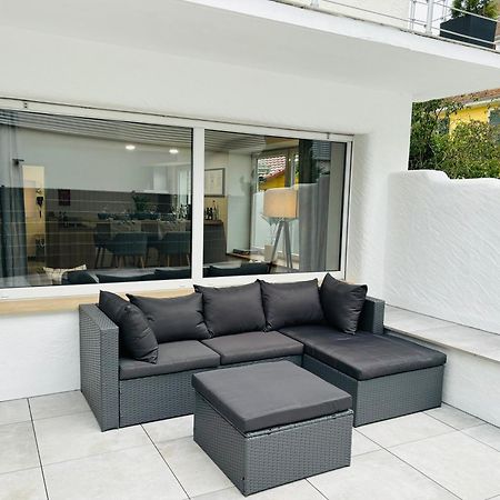 Jacuzzi Terrasse 55' Tv Kueche Regendusche Apartman Bad Bellingen Kültér fotó